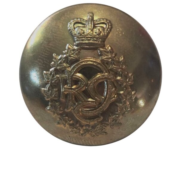 Four (4) Vintage J.R. Gaunt & Son Military Uniform Brass Buttons Made In England - Picture 2 of 3